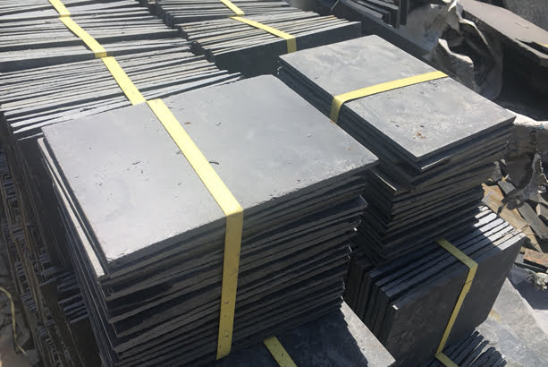 Đá slate vảy đồng lát nền 20x40